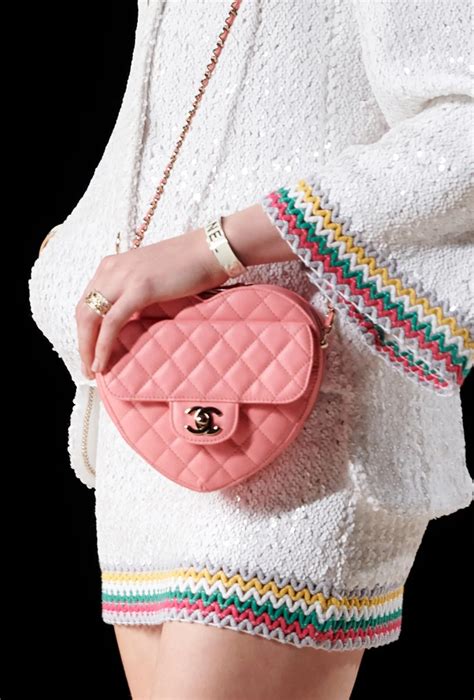 bagaholic Chanel heart bag